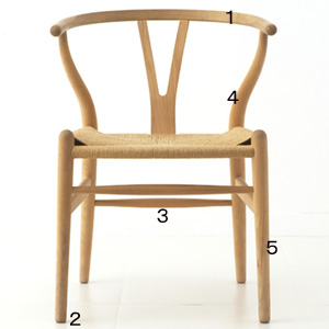 Hans J. Wegner (ハンス J ウェグナー)Yチェア