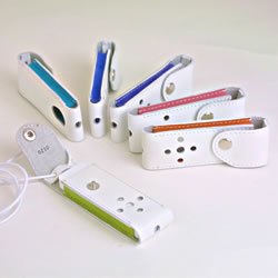 iPod shuffle スリムレザーケース
