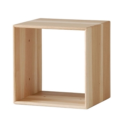 ＜センプレ＞ 収納ボックス 正方形 （KIBAKO）画像