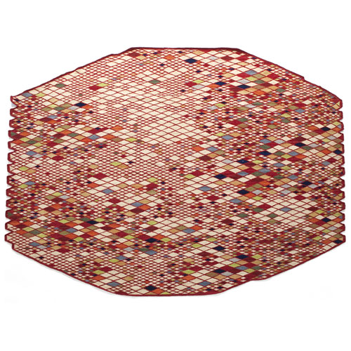 ＜センプレ＞ ラグマット 177×240cm （Chillida Collage 1966）